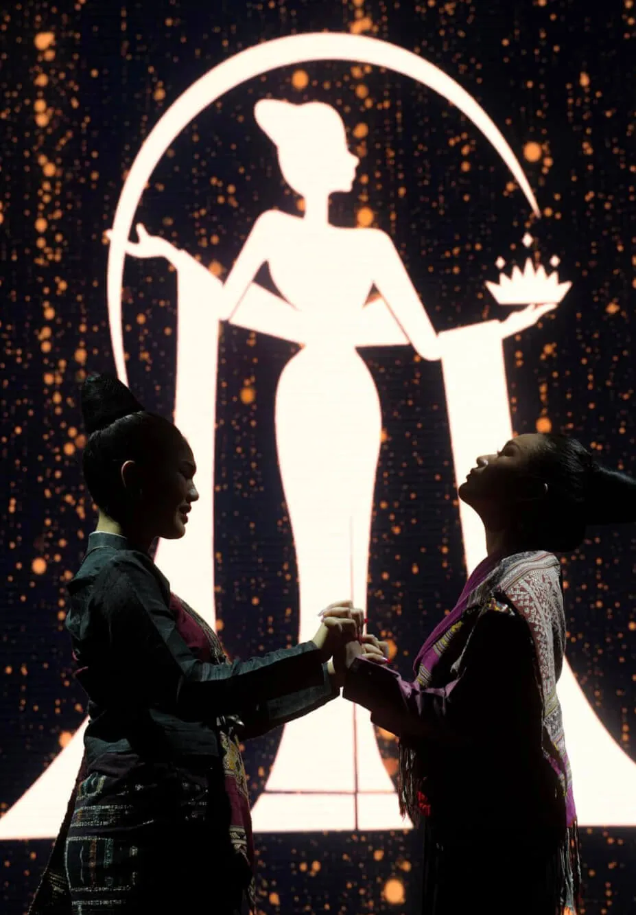 Chitphavan at the Miss Lao Silk 2025