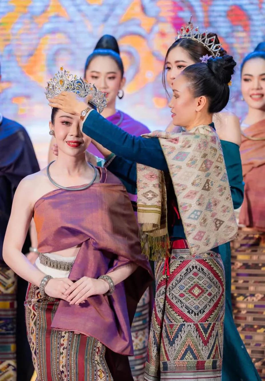 Chitphavan at the Miss Lao Silk 2025