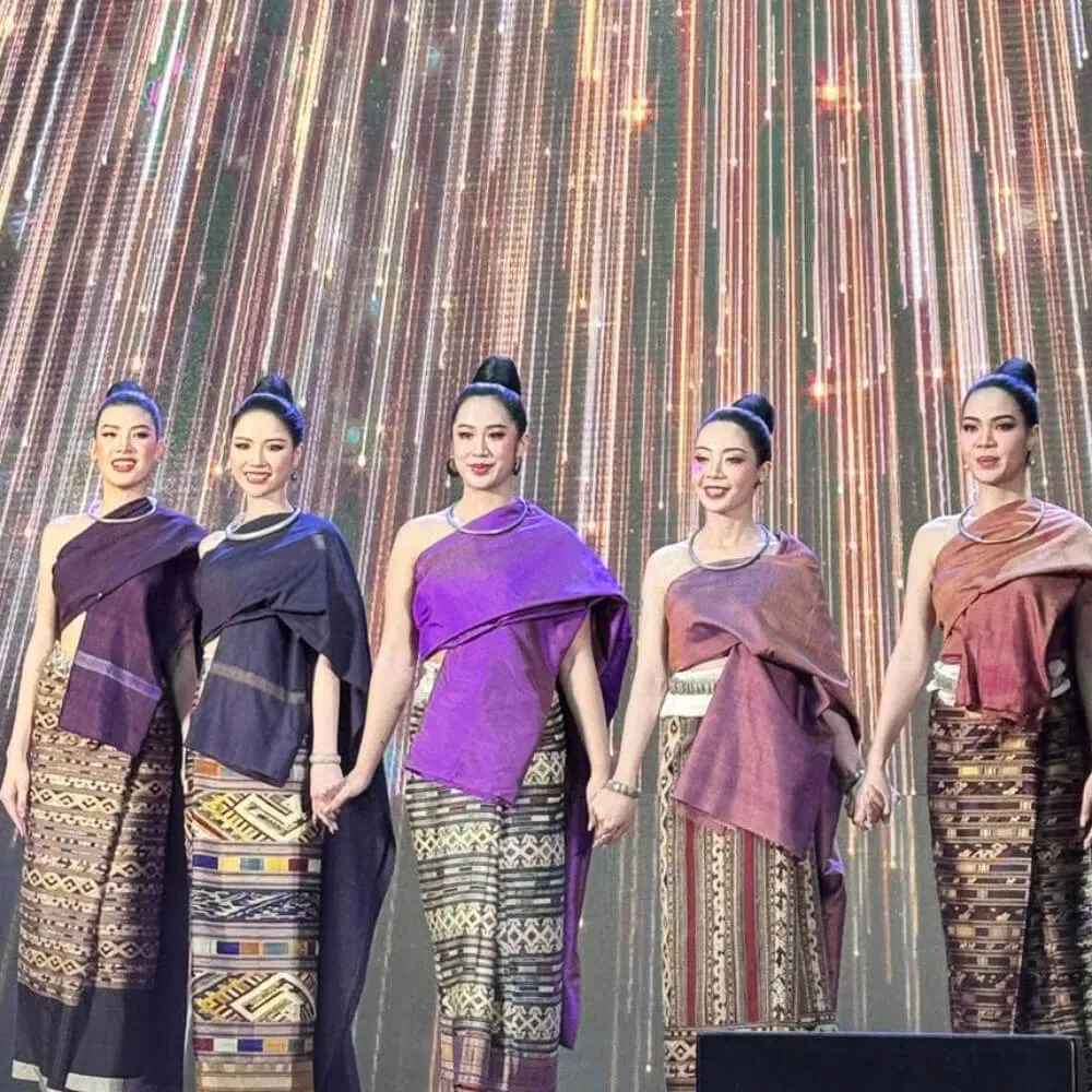 Chitphavan at the Miss Lao Silk 2025