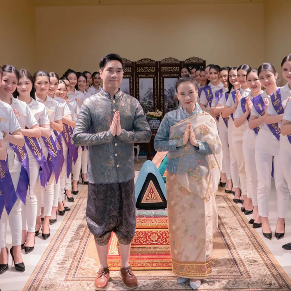 Chitphavan at the Miss Laos 2024