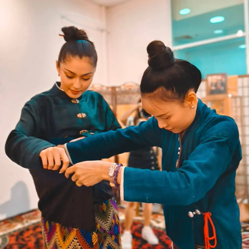 Chitphavan at the Miss Universe Laos 2024