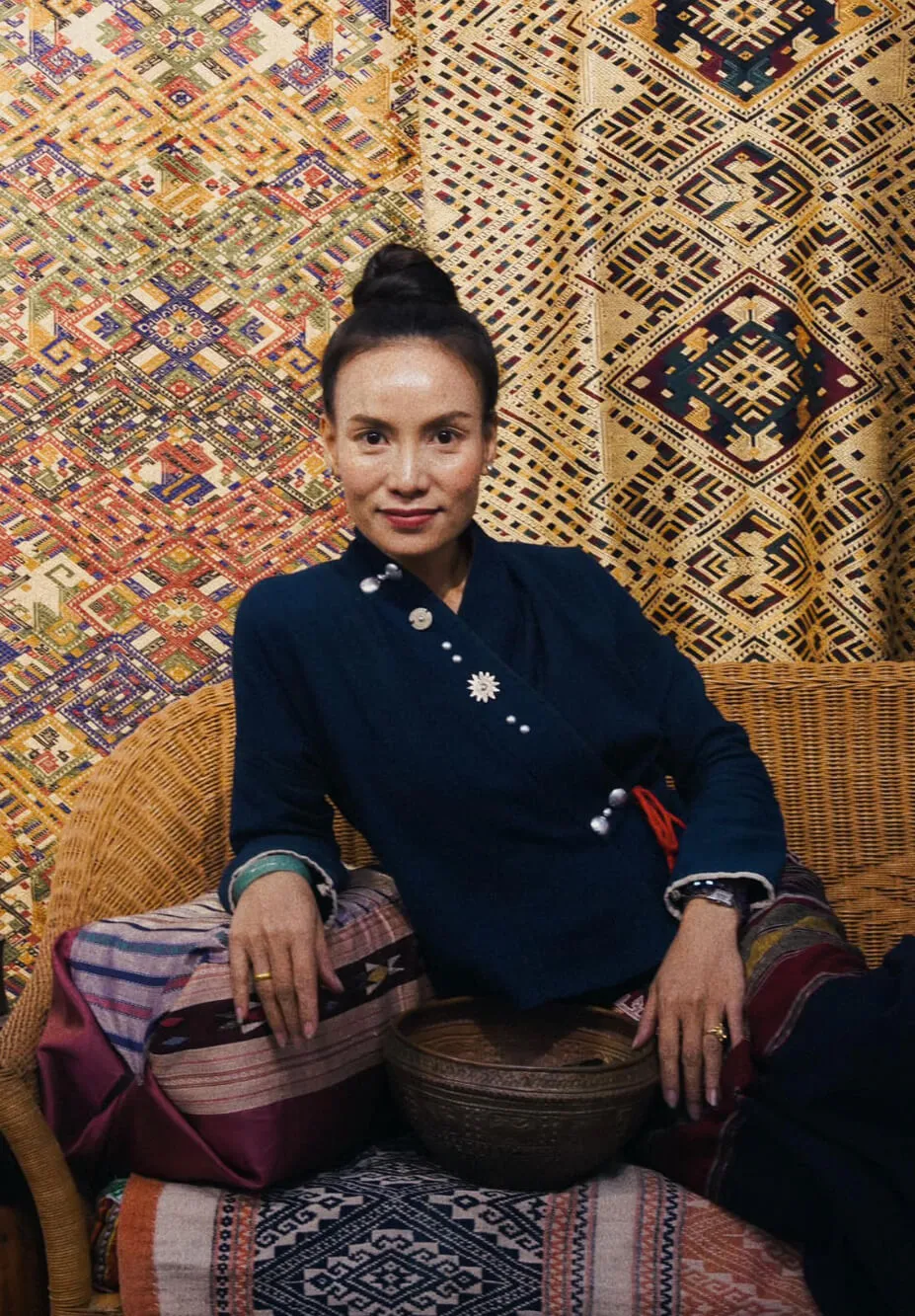 Chitphavan at the Miss Universe Laos 2024