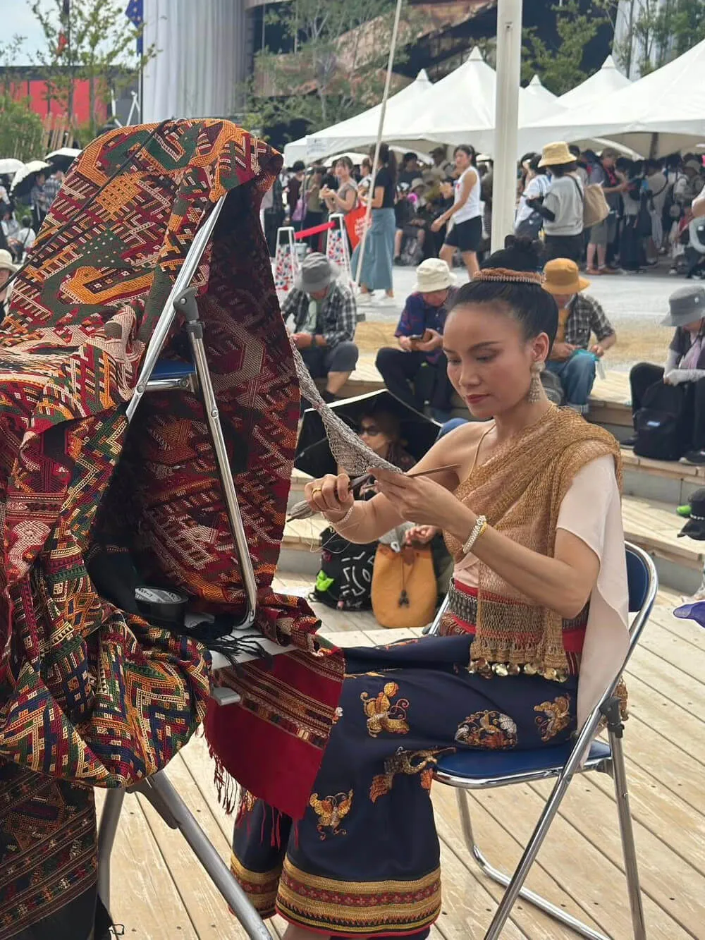 Chitphavan at the Osaka Expo 2025