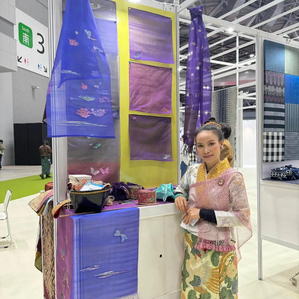 Chitphavan at the Tokyo International Gift Show