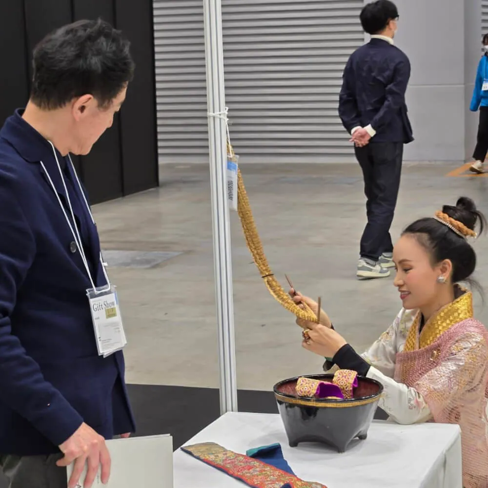 Chitphavan at the Tokyo International Gift Show